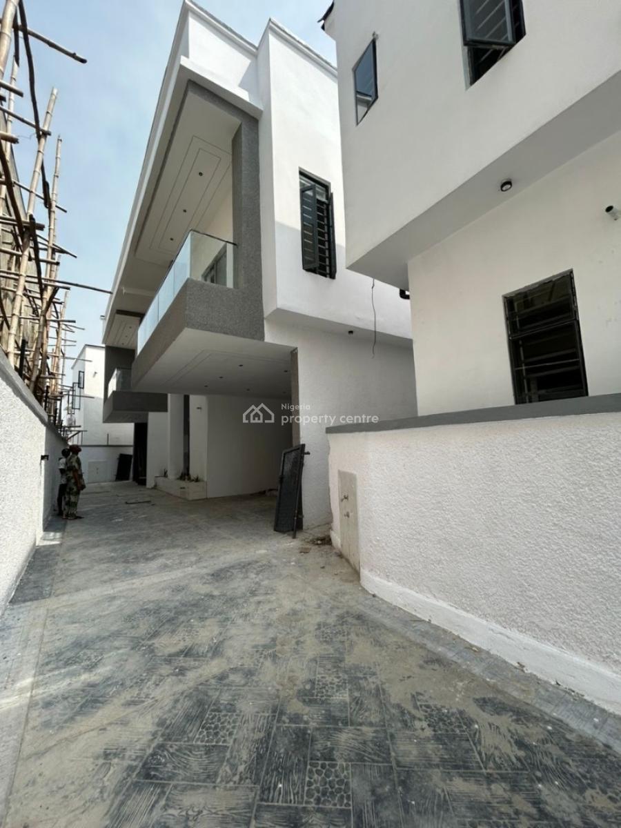 Contemporary 4 Bedroom Semi Detached Duplex with Bq, Ikota, Lekki, Lagos, Semi-detached Duplex for Sale