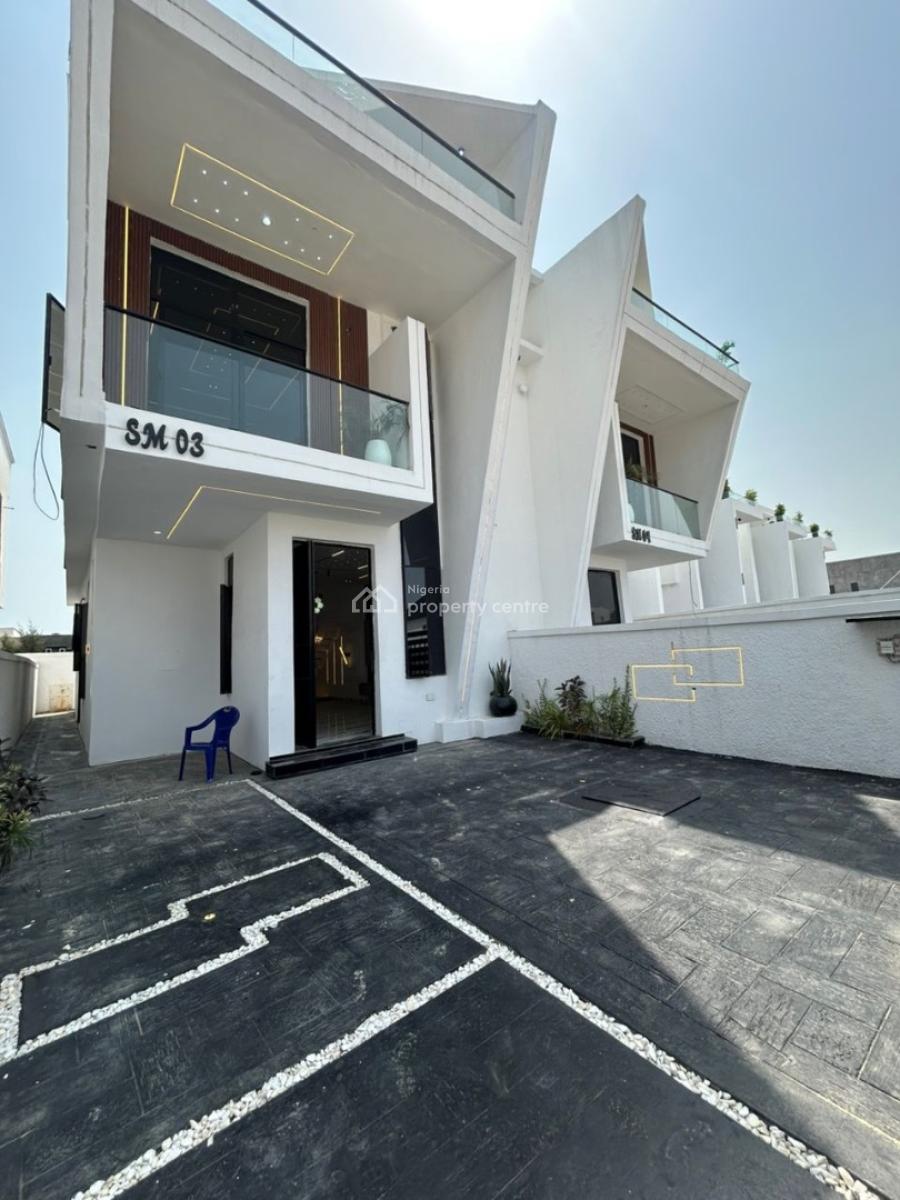 Luxury 4 Bedroom Semi Detached Duplex with Bq, Ikota, Lekki, Lagos, Semi-detached Duplex for Sale