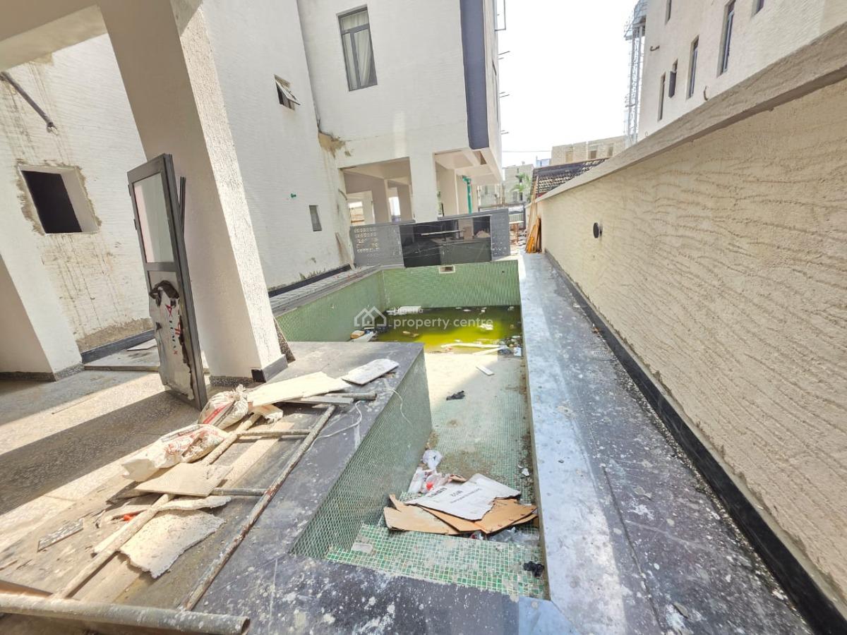 2 Bedroom Apartment with Elevator, Gym, Ikate Elegushi, Lekki, Lagos, Flat / Apartment for Sale