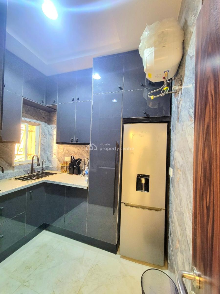 Semi Furnished 3-bedroom Flat with Inverter & Acs, in an Estate, Katampe, Abuja, Flat / Apartment for Rent