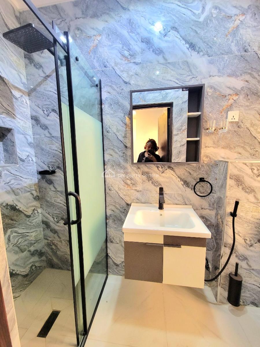 Semi Furnished 3-bedroom Flat with Inverter & Acs, in an Estate, Katampe, Abuja, Flat / Apartment for Rent