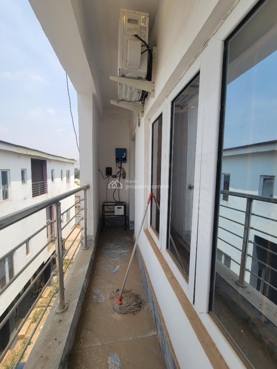 Semi Furnished 3-bedroom Flat with Inverter & Acs, in an Estate, Katampe, Abuja, Flat / Apartment for Rent