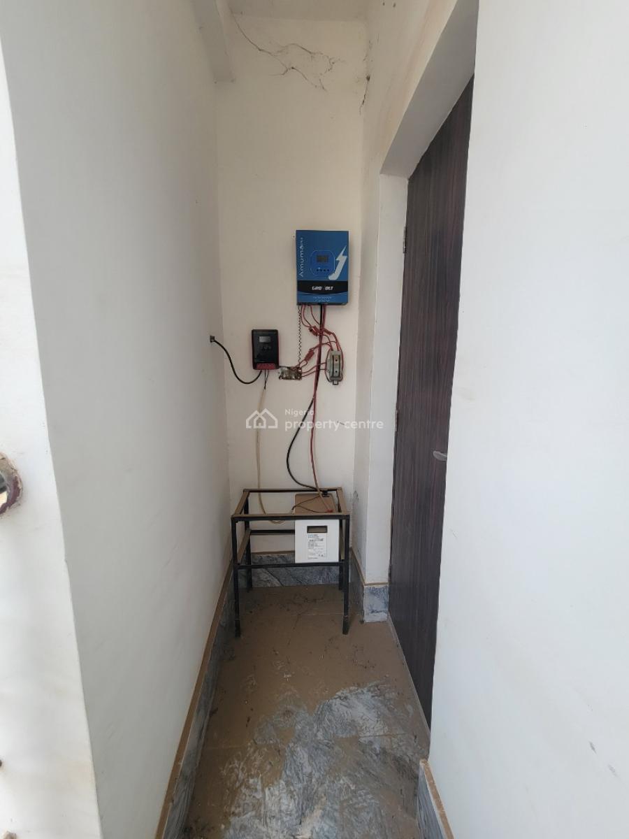 Semi Furnished 3-bedroom Flat with Inverter & Acs, in an Estate, Katampe, Abuja, Flat / Apartment for Rent