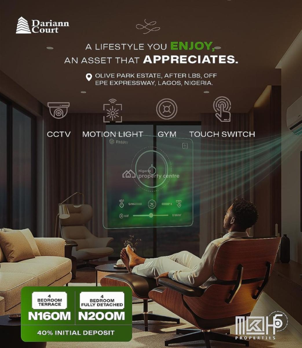 Own a Home That Grows in Value, Dariann Court, Sangotedo, Ajah, Lagos, Semi-detached Duplex for Sale