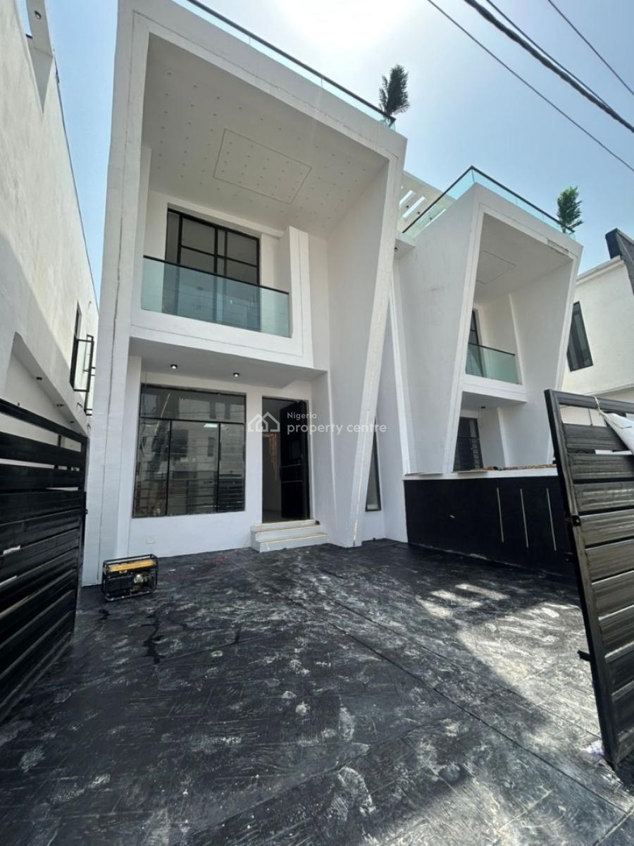 Modern 4 Bedroom Semi Detached Duplex with Bq, Ikota, Lekki, Lagos, Semi-detached Duplex for Sale