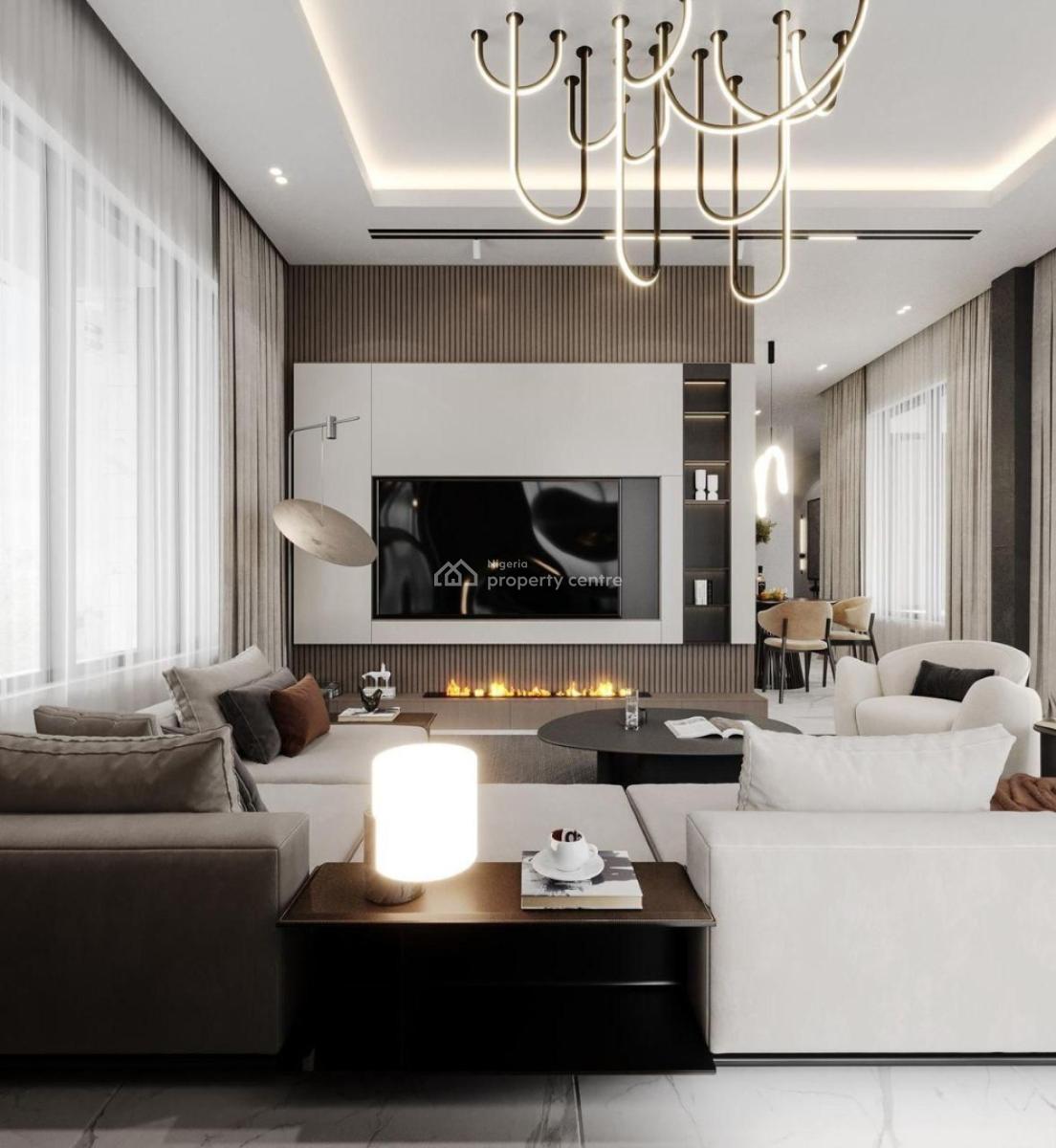 Luxury Smart 2-bedroom Apartment in Secure, Awuse Estate, Ikeja, Lagos, Flat / Apartment for Sale