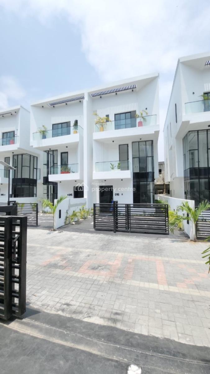 4 Bedroom Semidetached Duplex, Chevron Axis, Lekki, Lagos, Semi-detached Duplex for Sale