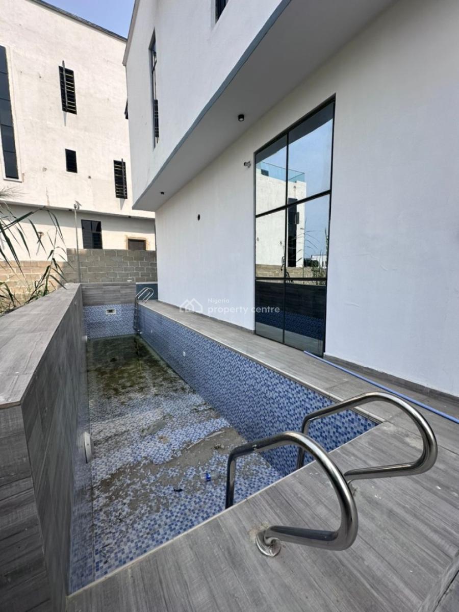 Good Deal Spacious 5 Bedroom Detached with Pool & Bq, Ikota, Lekki, Lagos, Detached Duplex for Sale