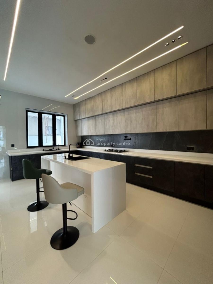 Contemporary 5 Bedroom Fully Detached Duplex with Bq, Lekki Palm City, Ajah, Lagos, Detached Duplex for Sale
