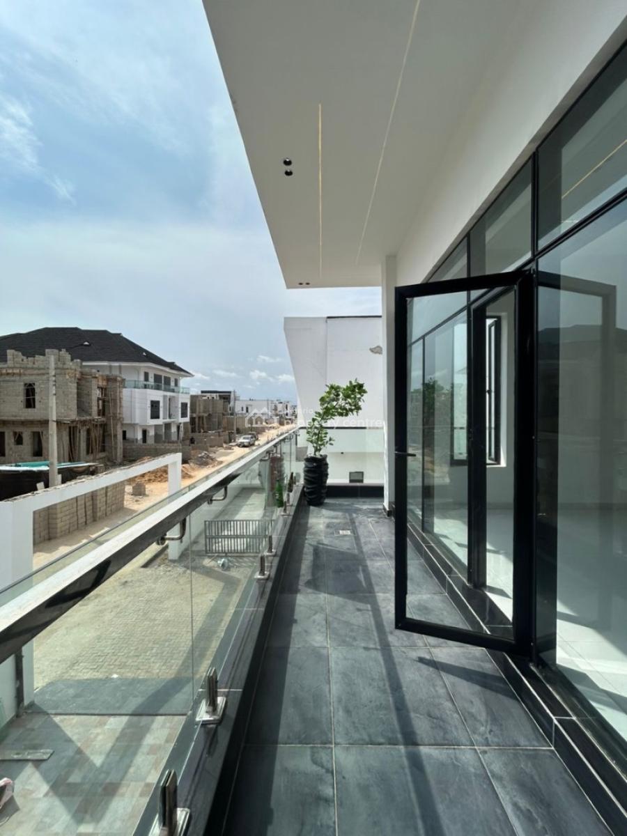 Contemporary 5 Bedroom Fully Detached Duplex with Bq, Lekki Palm City, Ajah, Lagos, Detached Duplex for Sale