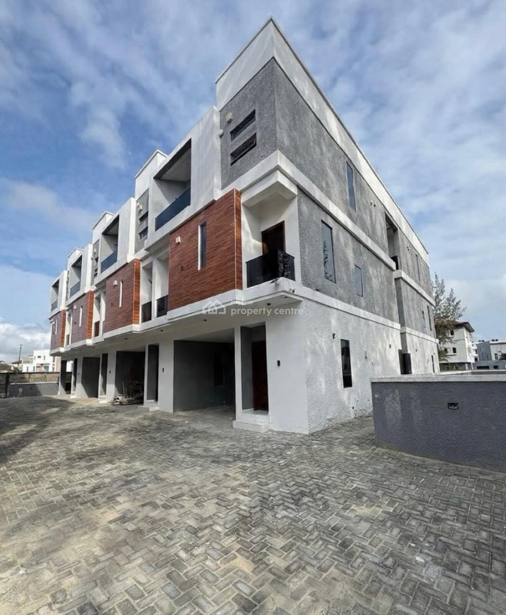 Lovely 5 Bedroom Terrace Duplex with Bq, Osapa London, Osapa, Lekki, Lagos, Terraced Duplex for Sale