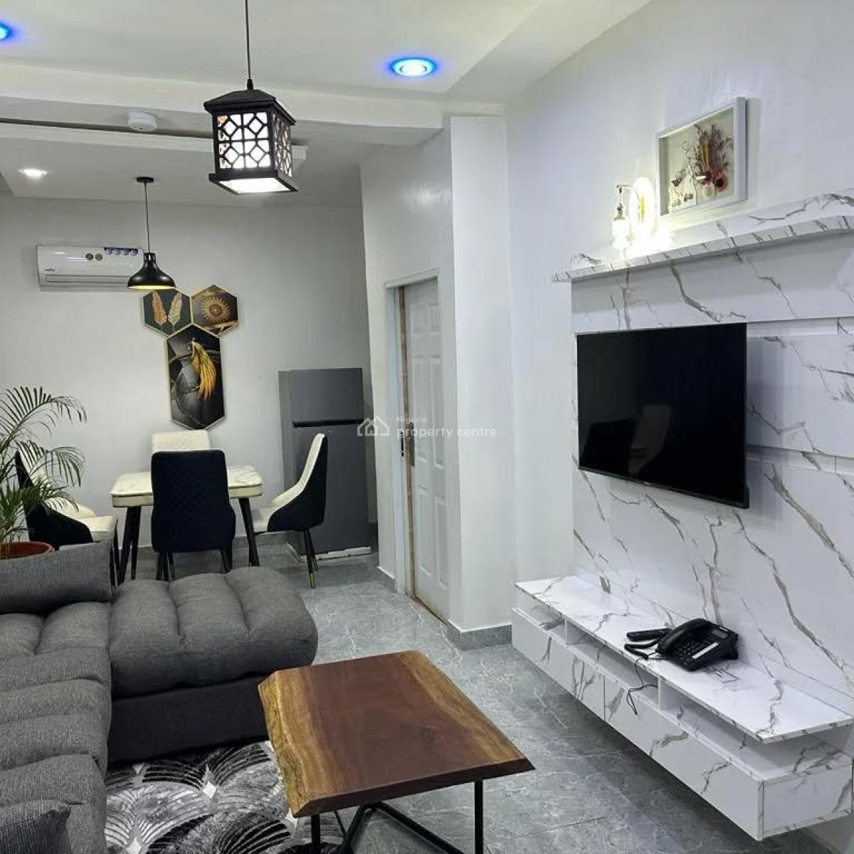 Nicely Furnished 1 Bedroom Apartment, Life Camp, Abuja, Flat / Apartment Short Let