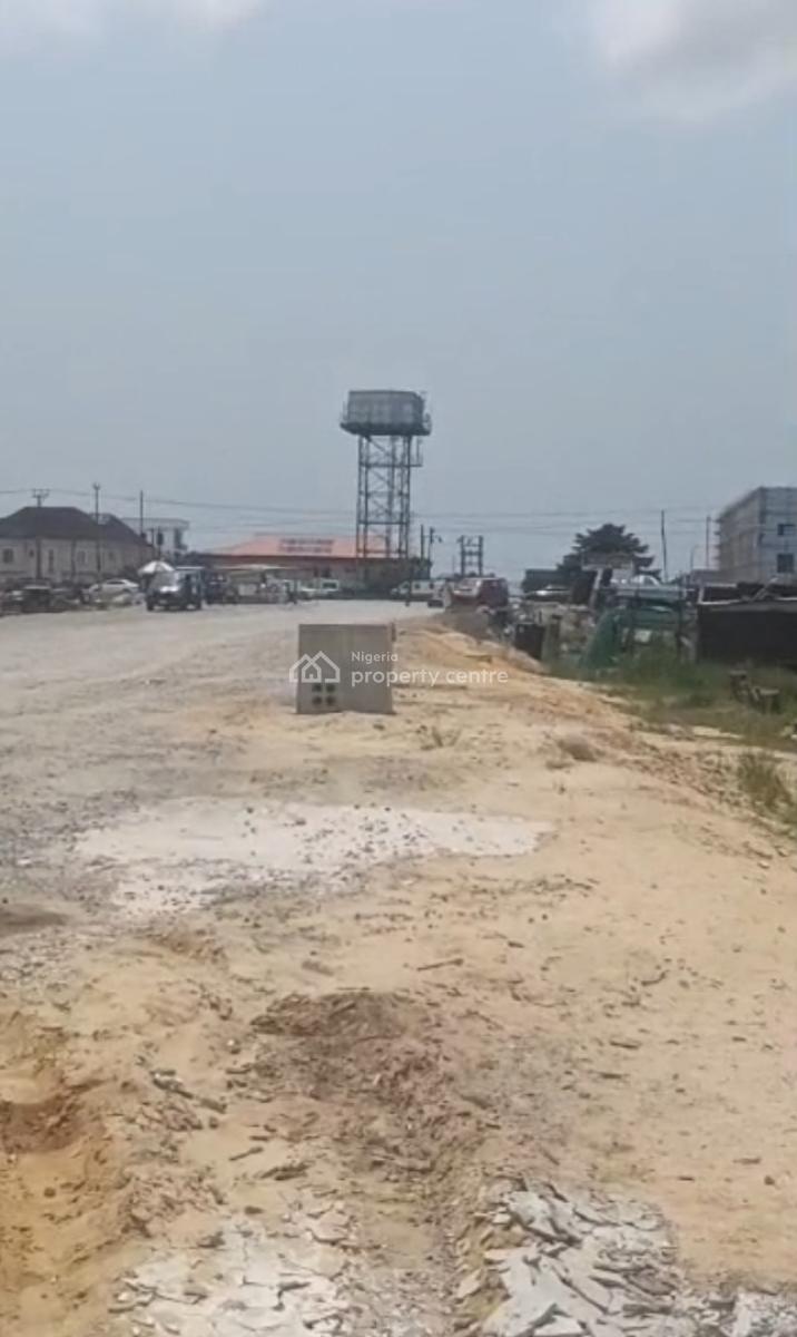 Developers Delight... Well Pitched 2100 Commercial Plots, New Road, Sangotedo, Ajah, Lagos, Commercial Land for Sale