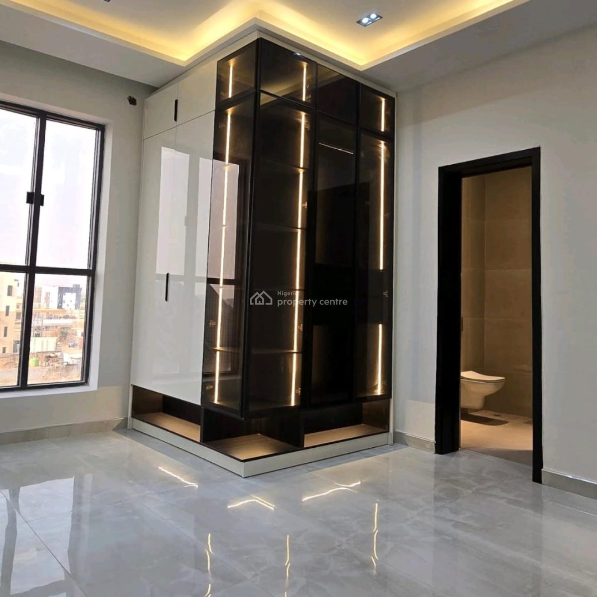 Smart 4 Bedroom Maisonette with a Room Bq, Wuye, Abuja, Detached Duplex for Sale