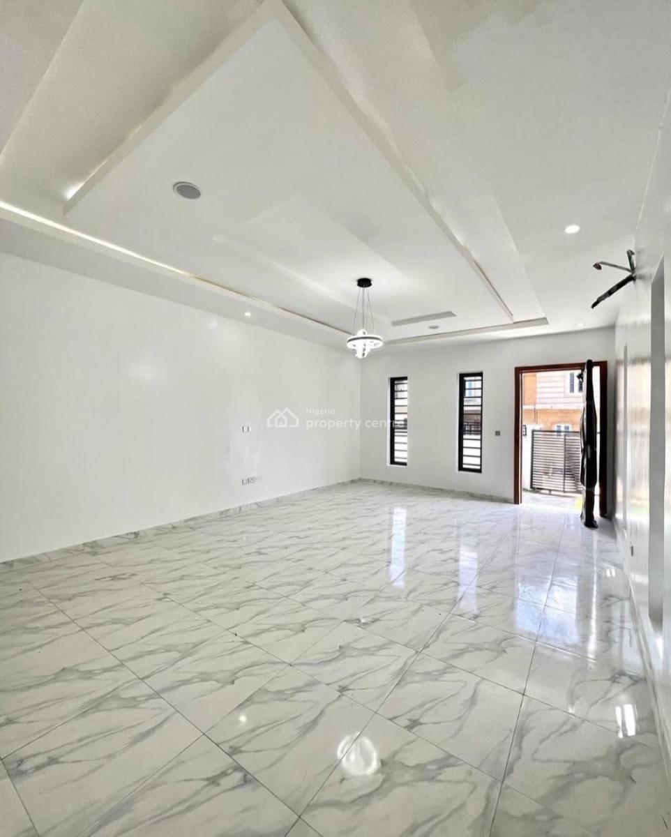 Well Built 4 Bedroom Semi Detached Duplex with Bq, Chevron, Lekki, Lagos, Semi-detached Duplex for Rent