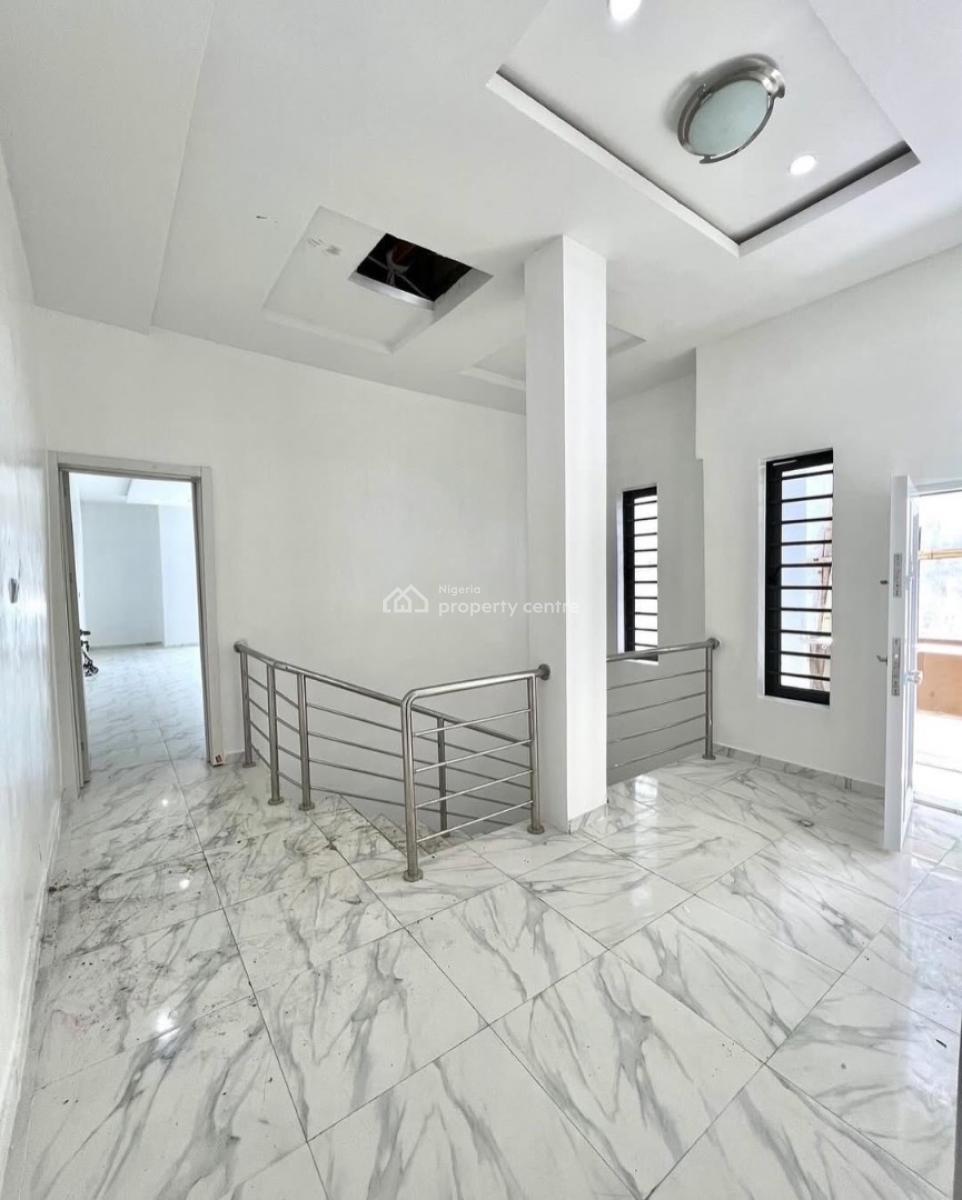 Well Built 4 Bedroom Semi Detached Duplex with Bq, Chevron, Lekki, Lagos, Semi-detached Duplex for Rent