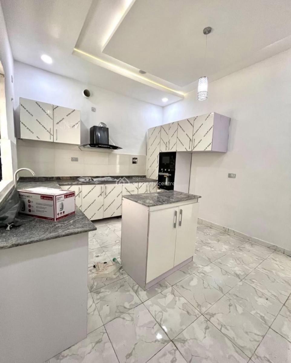 Well Built 4 Bedroom Semi Detached Duplex with Bq, Chevron, Lekki, Lagos, Semi-detached Duplex for Rent