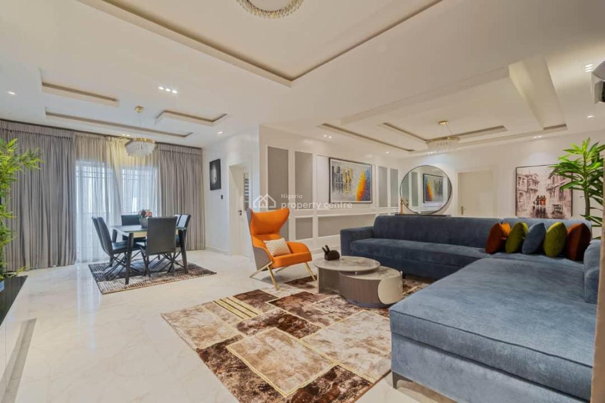 Fully Furnished 3-bedroom Apartment, Banana Island, Ikoyi, Lagos, Flat / Apartment for Rent