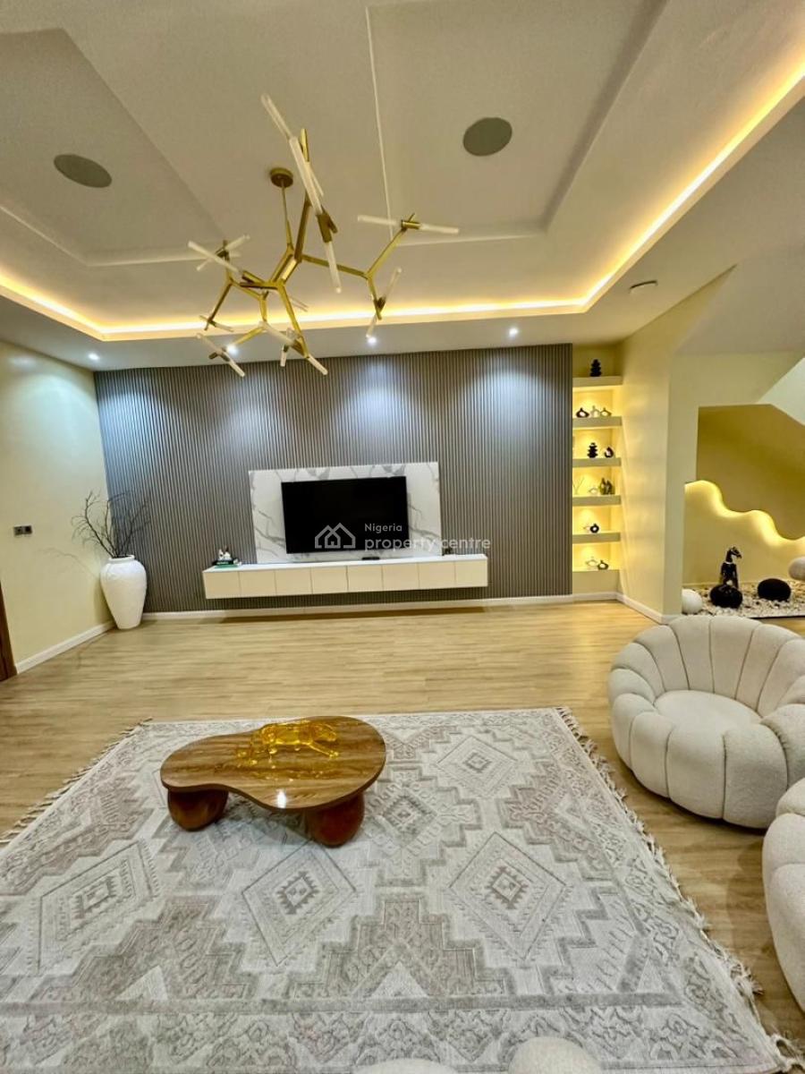 Exquisitely Finished 5-bedroom Serviced & Furnished Detached Duplex, Ikate, Lekki, Lagos, Detached Duplex for Rent