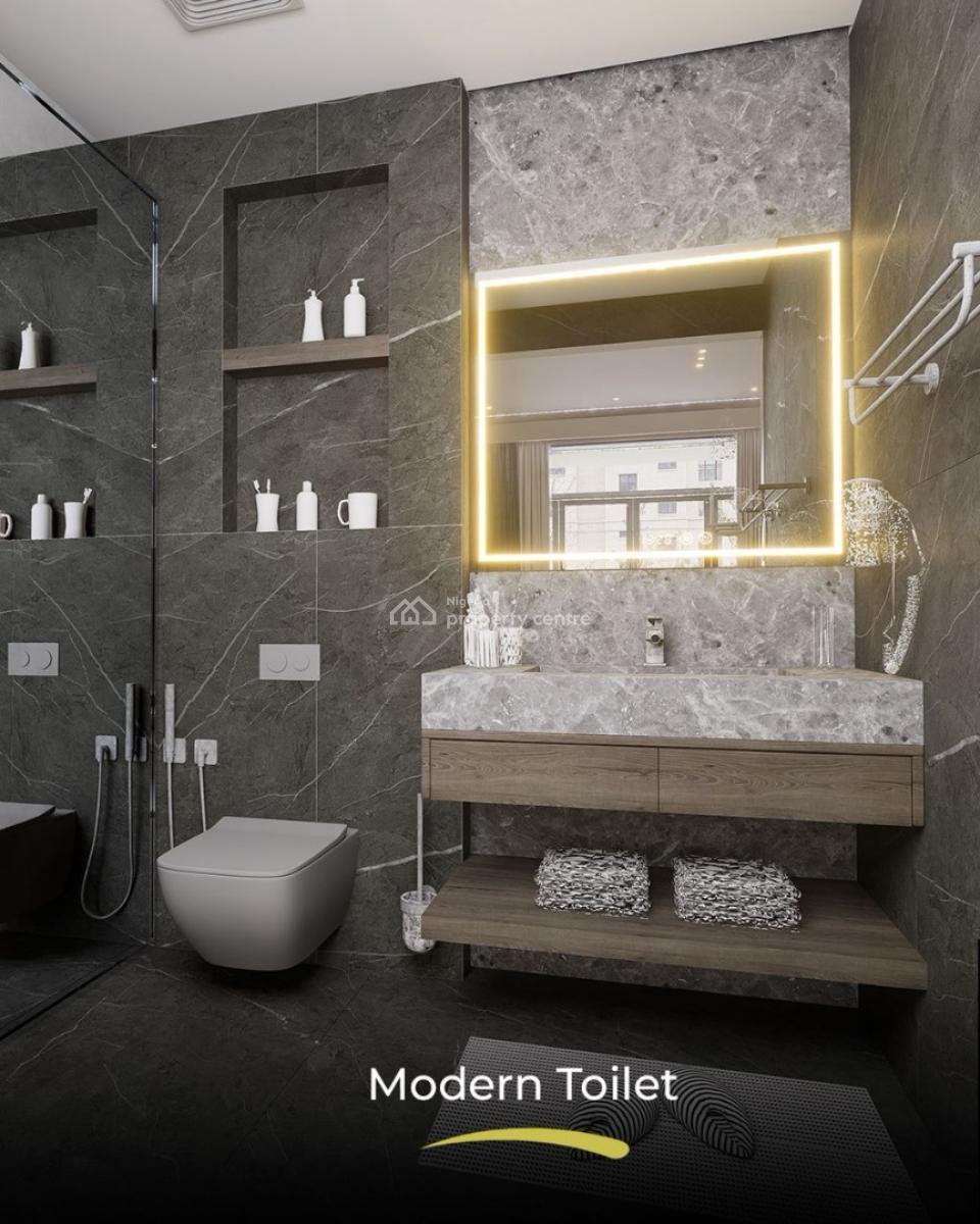 Aspire Apartment: Premium Apartment with Waterfront View, Sola Omole Street, Opposite Addo New Market, Ajah, Lagos, Block of Flats for Sale