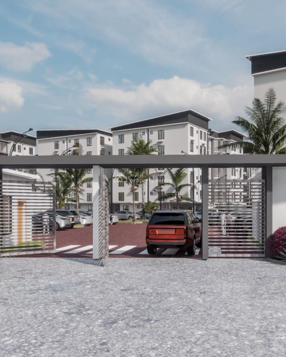 Aspire Apartment: Premium Apartment with Waterfront View, Sola Omole Street, Opposite Addo New Market, Ajah, Lagos, Block of Flats for Sale