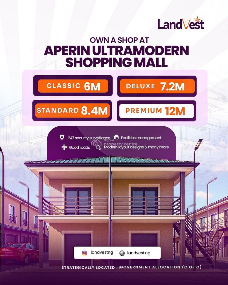 Buy a Shop in a Prime Location, Orita Aperin Road, Ibadan, Oyo, Shop for Sale