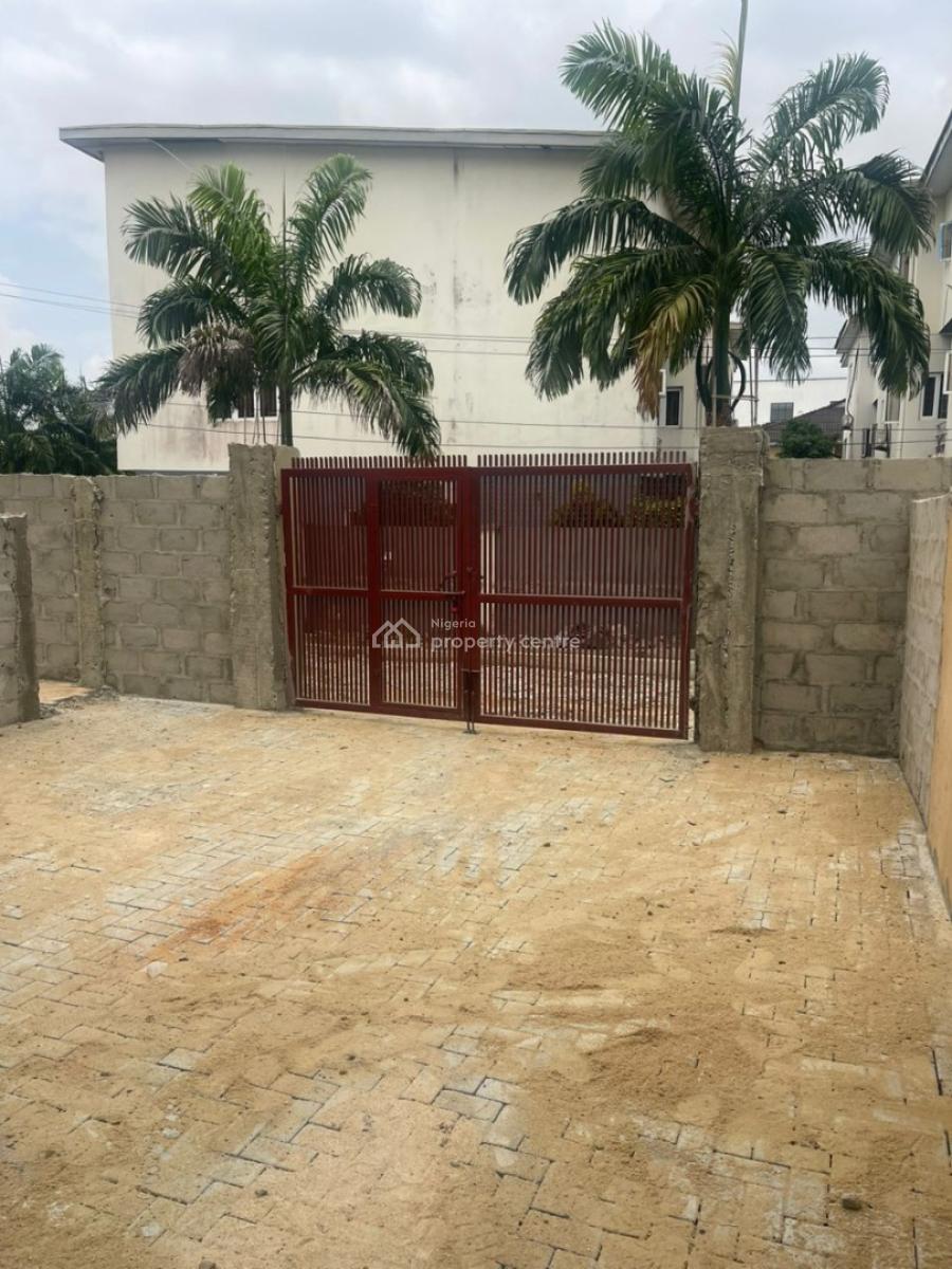 Carcass 4-bedroom Semi Detached House with Bq, Ikate, Lekki, Lagos, Semi-detached Duplex for Sale