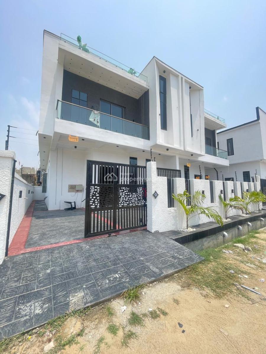 Nicely Built Spacious 4 Bedroom Semi Detached Duplex with a Bq, Ajah, Lagos, Semi-detached Duplex for Sale