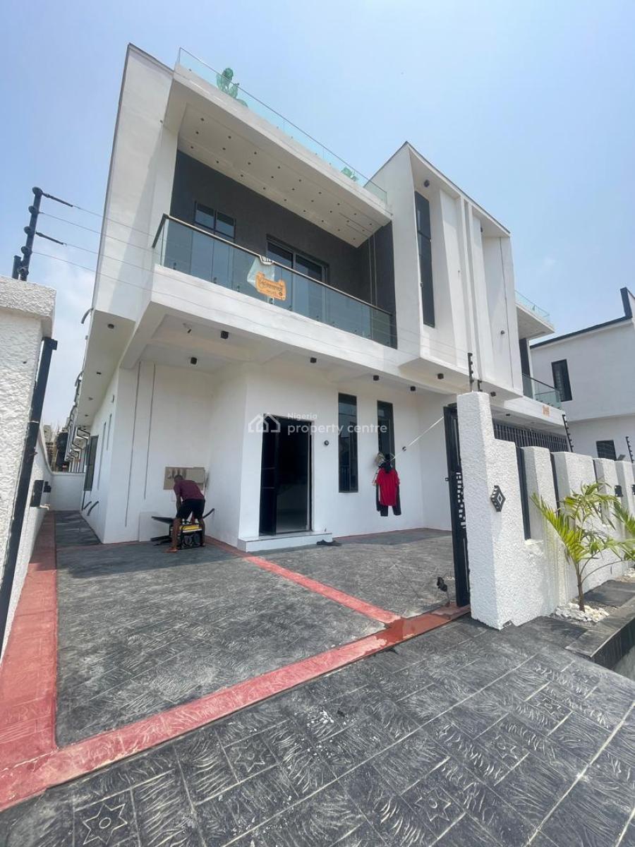 Nicely Built Spacious 4 Bedroom Semi Detached Duplex with a Bq, Ajah, Lagos, Semi-detached Duplex for Sale