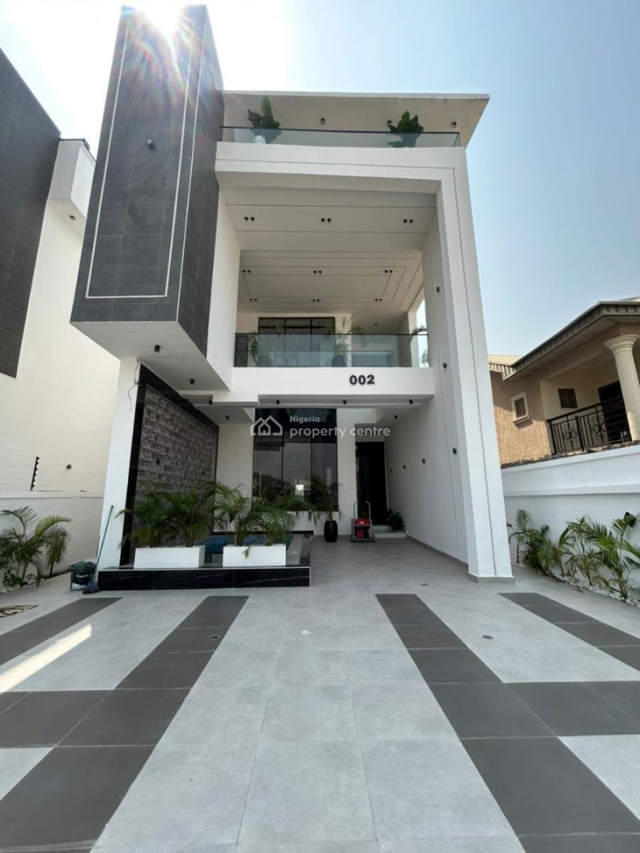 Modern 5 Bedroom Fully Detached Duplex with Bq, Ikota, Lekki, Lagos, Detached Duplex for Sale