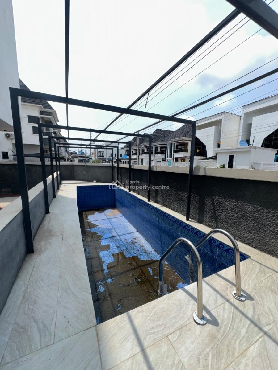 5 Bedroom Terrace Duplex with Bq & Pool, Orchid, Lekki, Lagos, Terraced Duplex for Sale