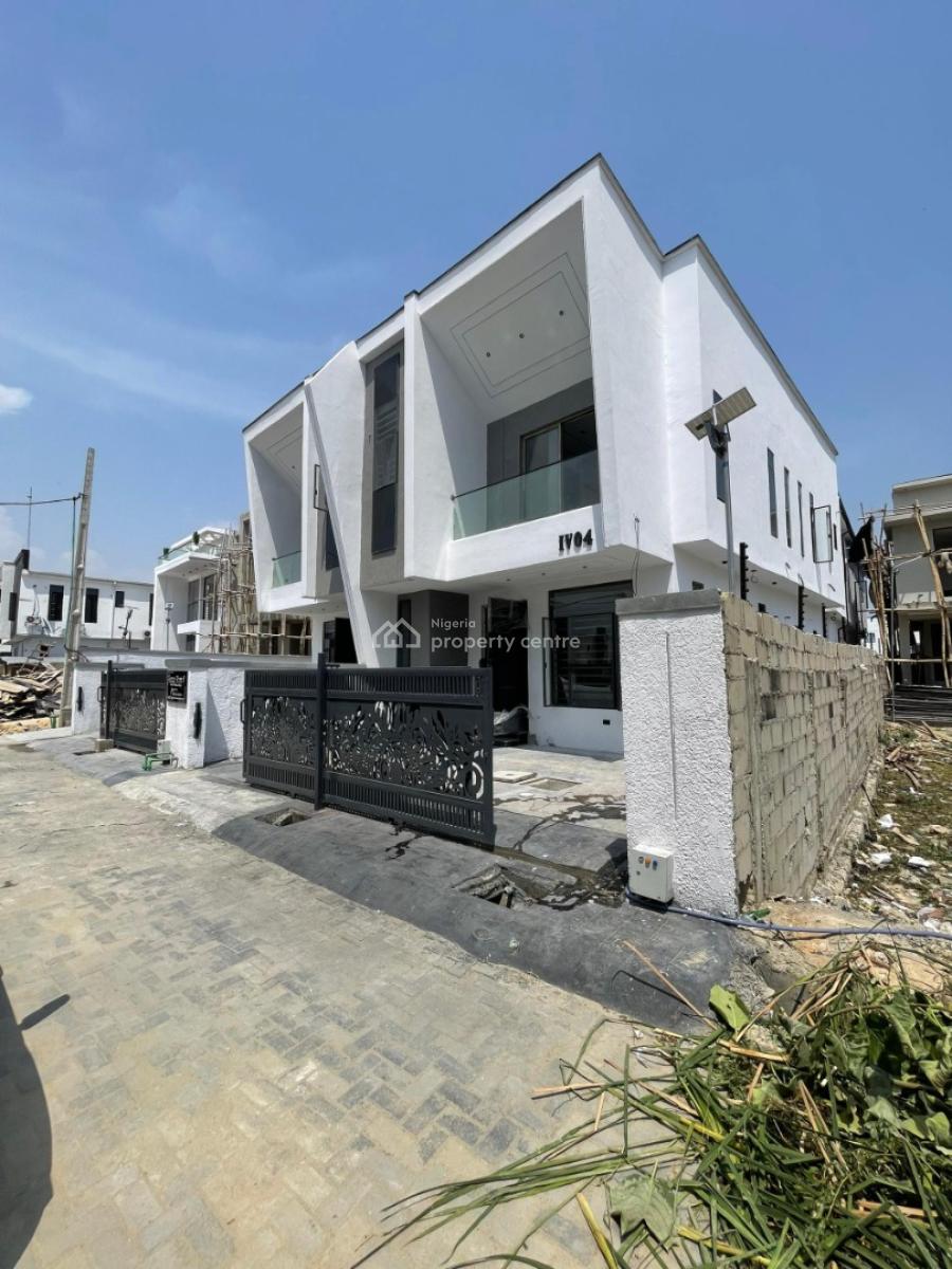 Beautiful 4 Bedroom Semi Detached Duplex with a Bq, Ikota, Lekki, Lagos, Semi-detached Duplex for Sale