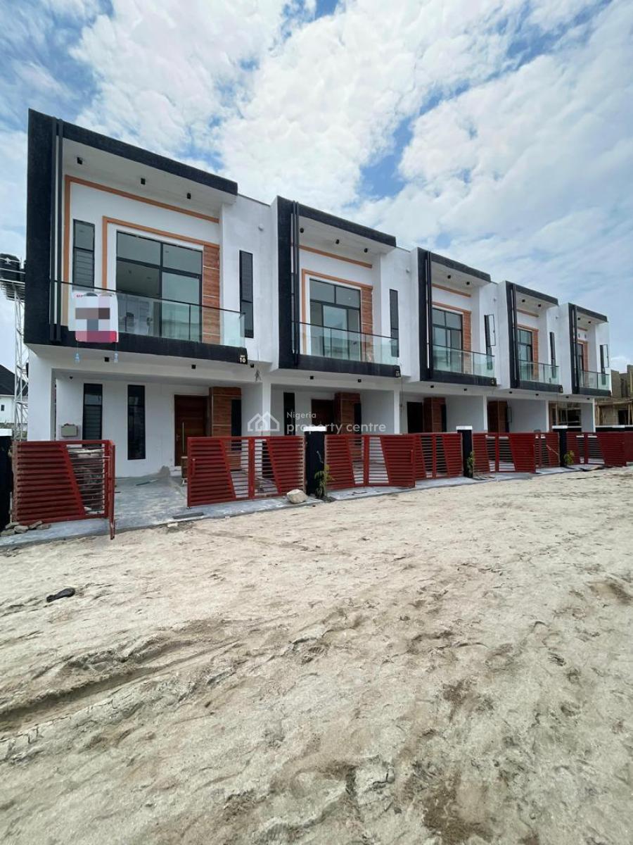 Stunning 4 Bedroom Terrace Duplex with a Bq, Ikota, Lekki, Lagos, Terraced Duplex for Sale