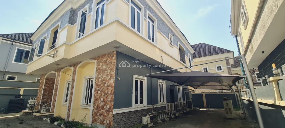 5 Bedroom Duplex Fully Detached with Bq and Security Room, Chevy View Estate Lekki Chevron, Lekki, Lagos, Detached Duplex for Sale