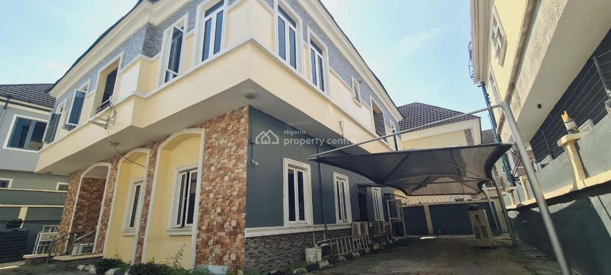 5 Bedroom Duplex Fully Detached with Bq and Security Room, Chevy View Estate Lekki Chevron, Lekki, Lagos, Detached Duplex for Sale