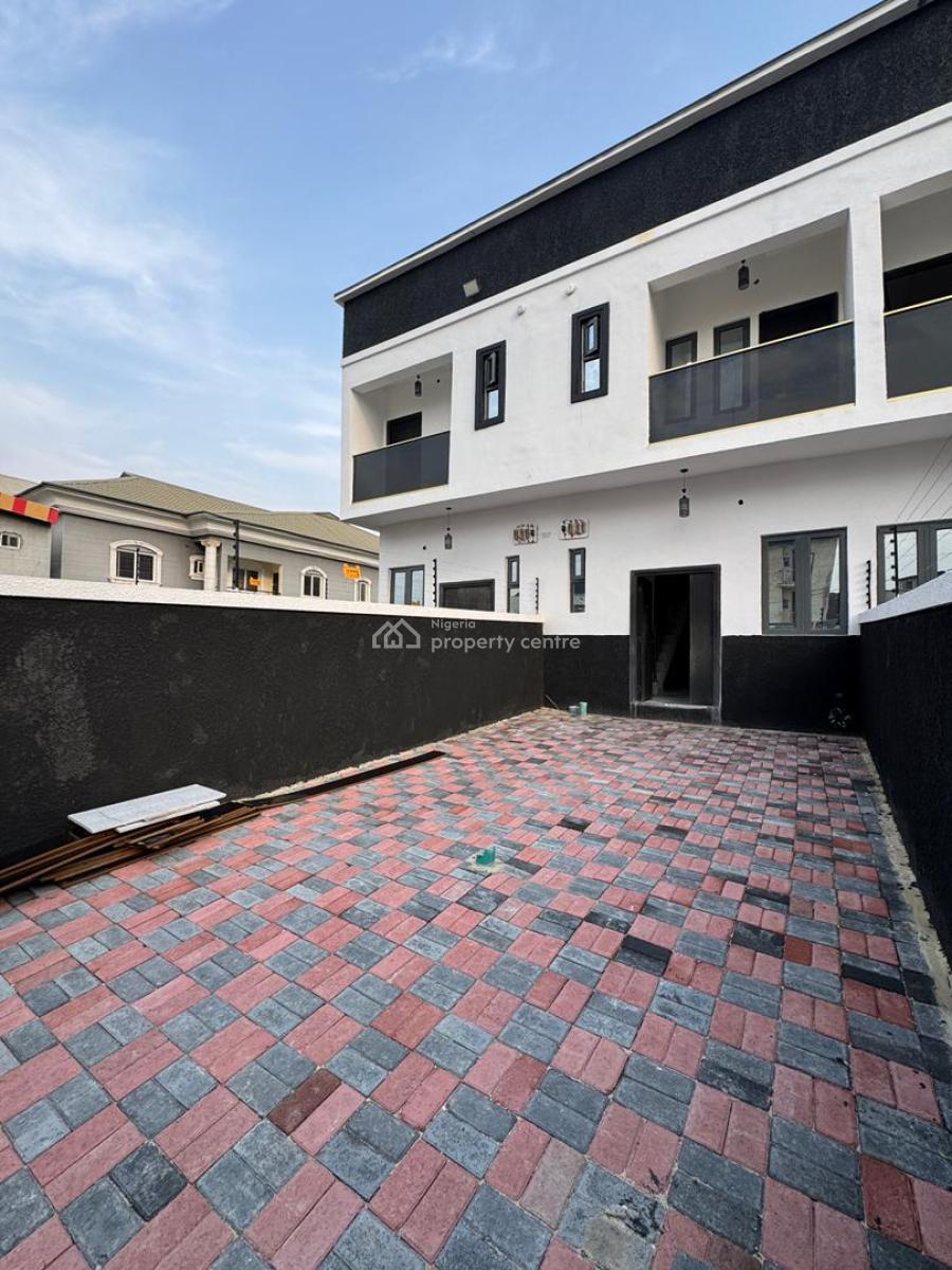 New 3 Bedrooms Terrace Duplex (personal Compound Space), Sangotedo, Ajah, Lagos, Terraced Duplex for Sale