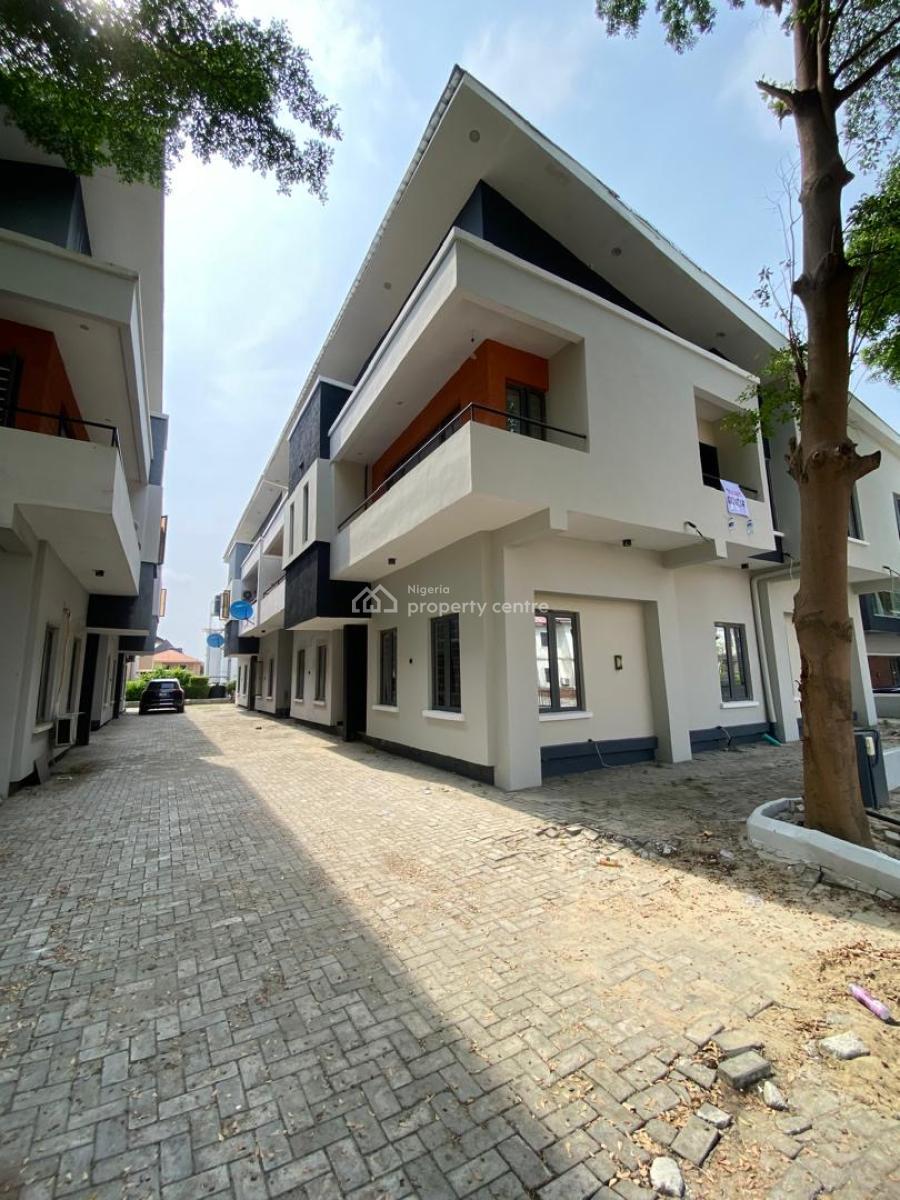 Spacious 4 Bedroom Semi Detached Duplex + Bq, Lakeview Estate 2, By Orchid Road, Lekki, Lagos, Semi-detached Duplex for Rent