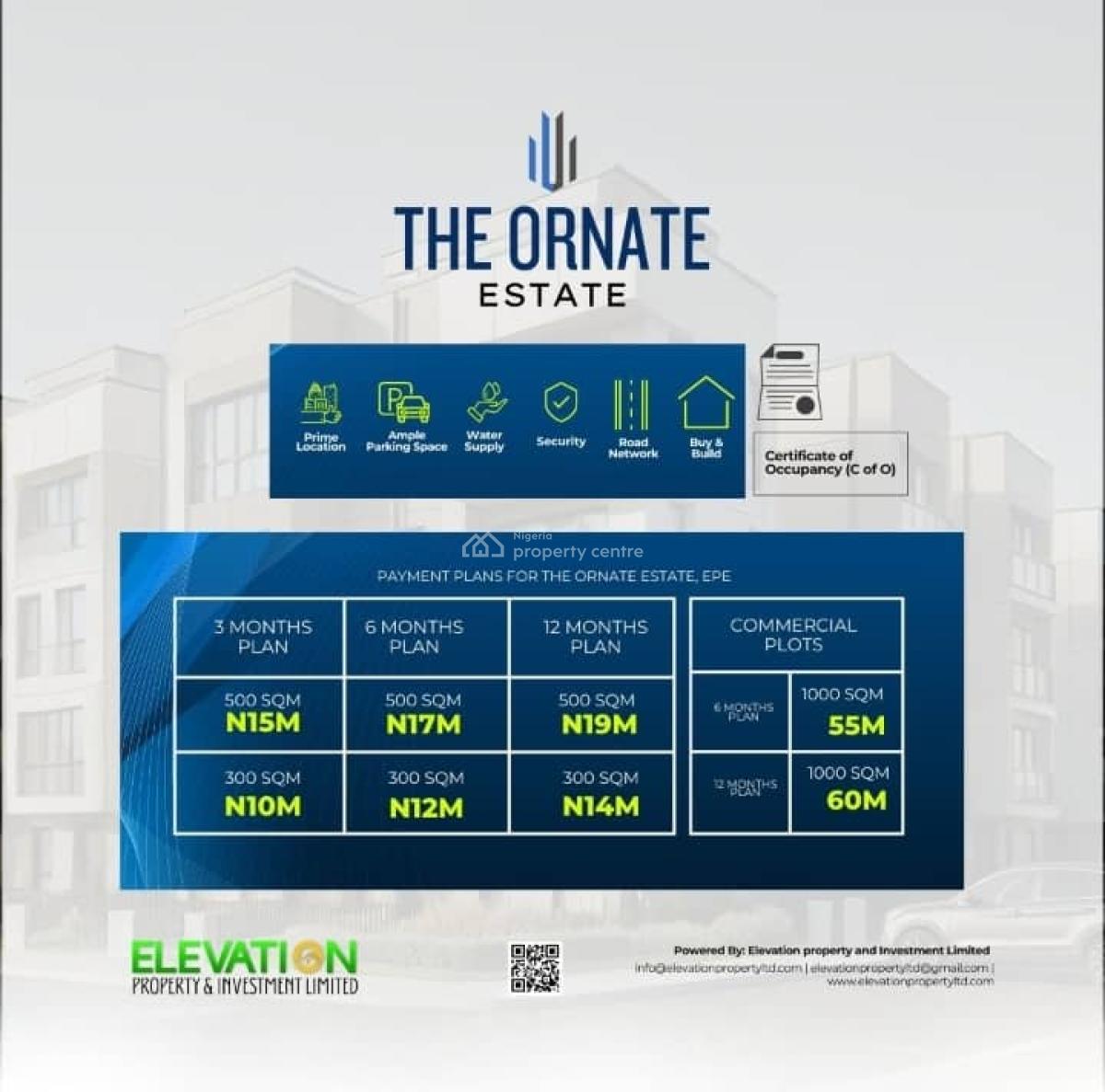 Invest in Land with C of O, Ornate Estate, Lekki–epe International Airport Axis, Odogbawo, Epe, Lagos, Residential Land for Sale