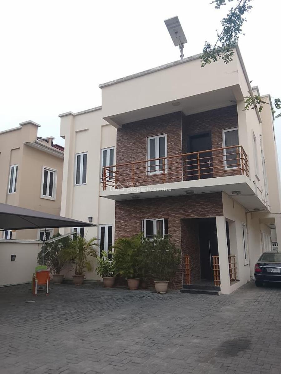 Well Maintained 5 Bedroom Detached Penthouse with Bq, Study Room, Lekki Phase 1, Lekki, Lagos, House for Rent