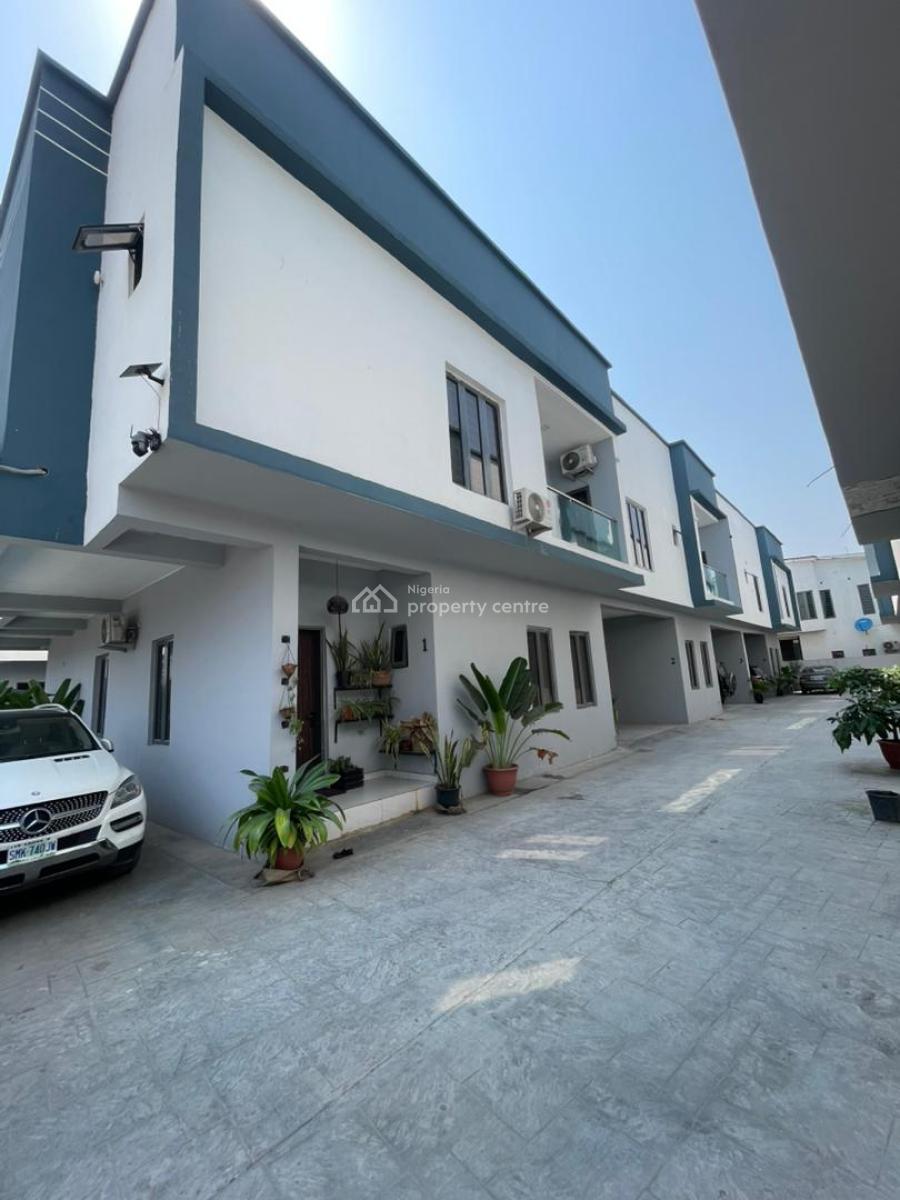 Luxury Four Bedroom Terrace (corner Unit), Orchid, Ikota, Lekki, Lagos, Terraced Duplex for Rent