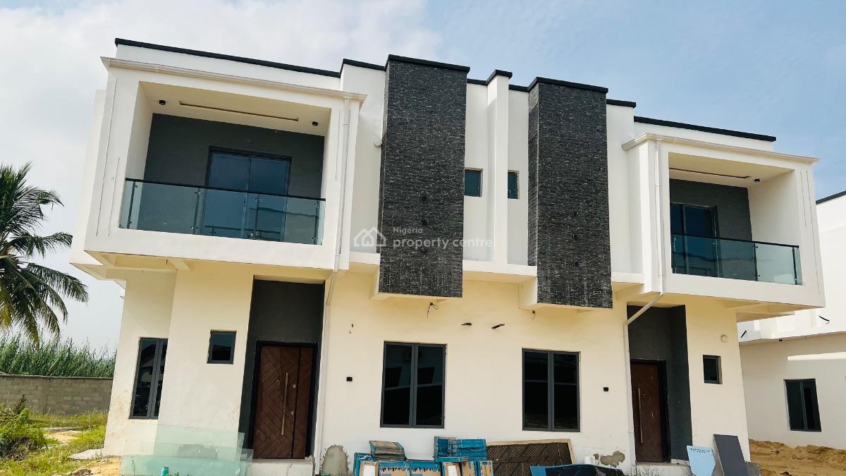 Luxury 4 Bedrooms Terrace +bq, Plot 130, Road 3, Vgc , Lekki, Lekki, Lagos, House for Sale
