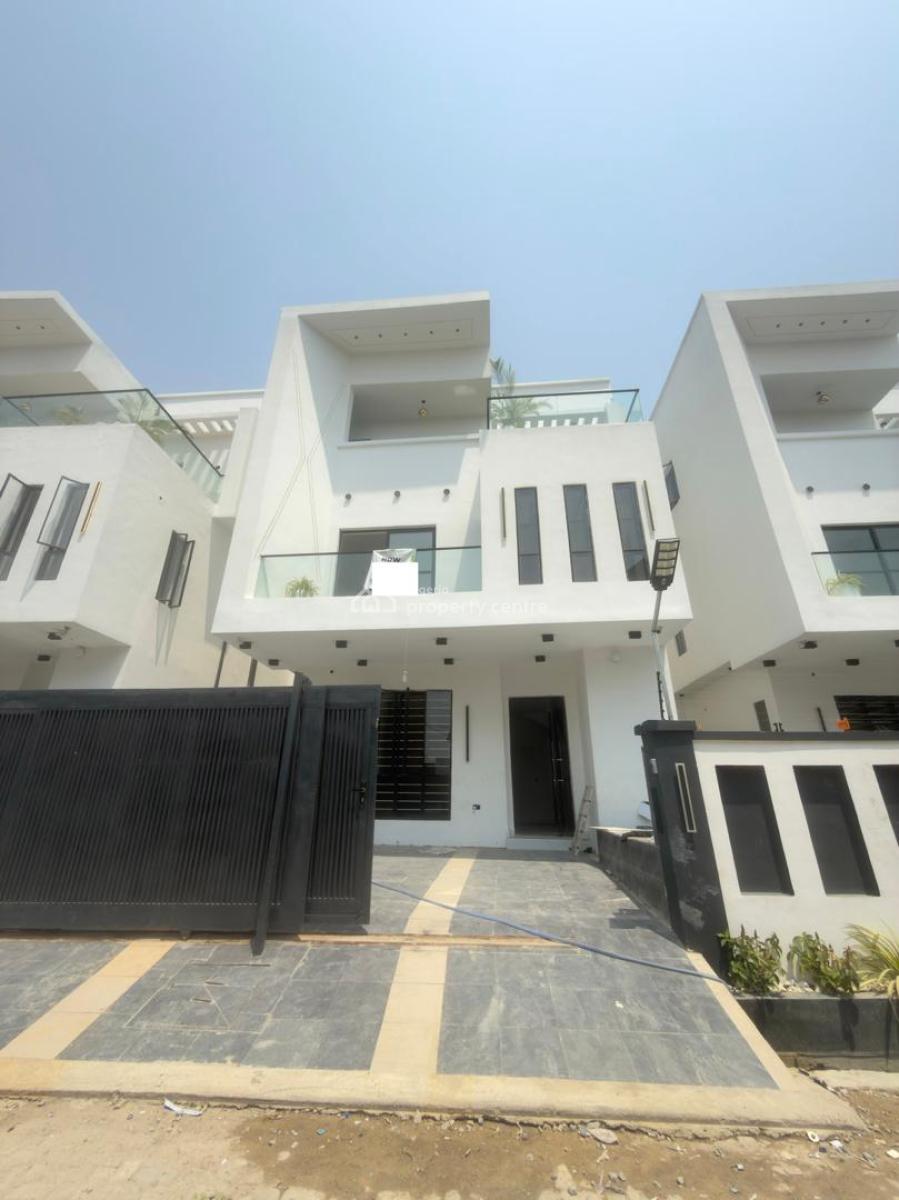 Luxury 5 Bedroom Fully Detached Duplex with Pool, Ikota, Lekki, Lagos, Detached Duplex for Sale