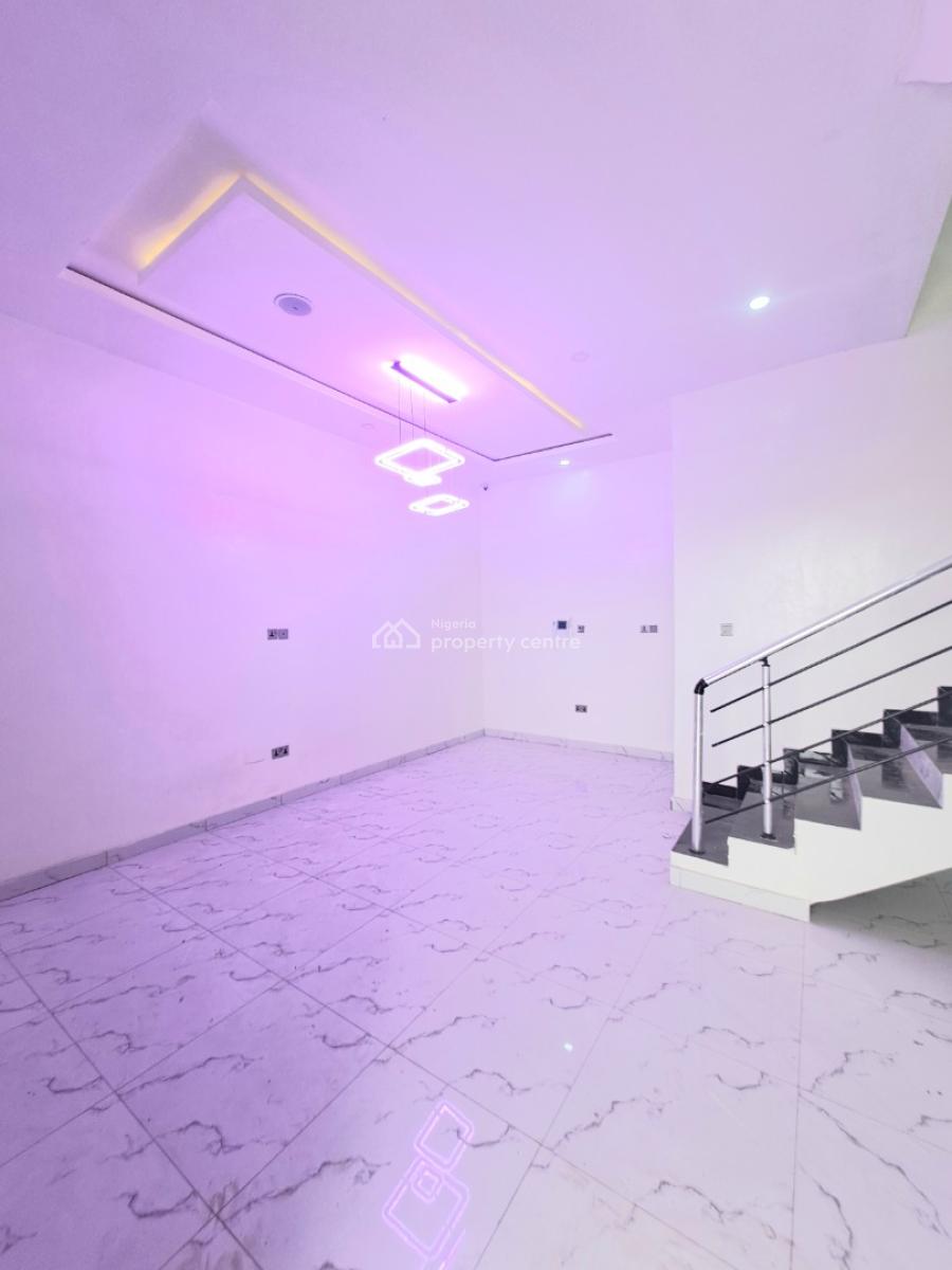 Newly Built 3 Bedroom Terraced with Bq and Inverter in a Gated Estate, General Paint By Lbs, Ajah, Lagos, Terraced Duplex for Sale