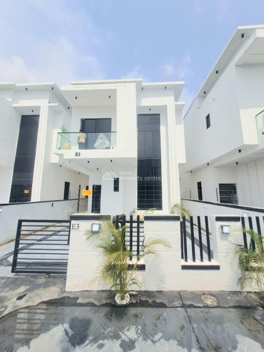 Newly Built 4 Bedroom Detached with Bq in a Gated Estate, General Paint By Lbs, Ajah, Lagos, Detached Duplex for Sale