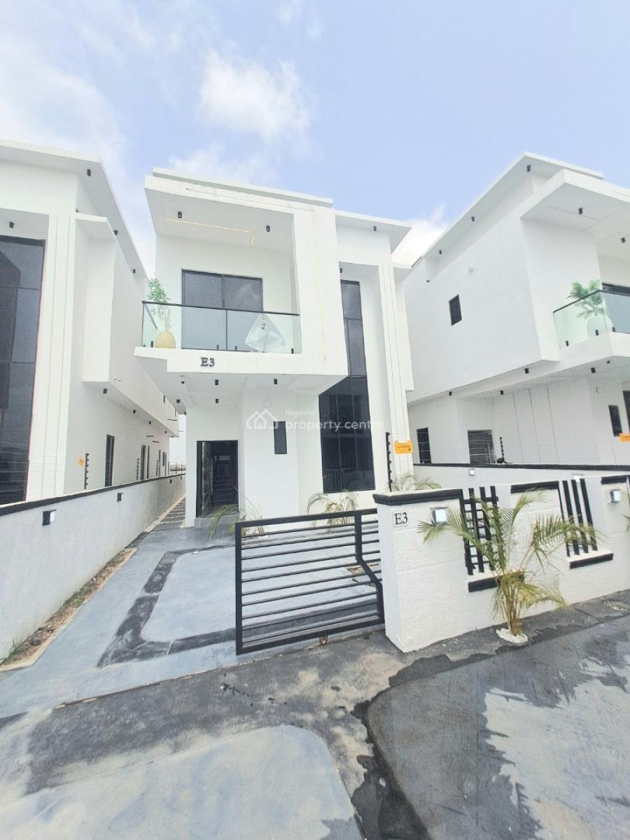 Newly Built 4 Bedroom Detached with Bq in a Gated Estate, General Paint By Lbs, Ajah, Lagos, Detached Duplex for Sale