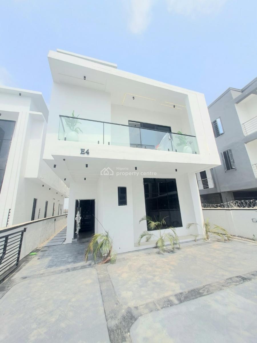 Newly Built 5 Bedroom Detached Duplex with Bq and Pool in a Gated Estate, General Paint By Lbs, Ajah, Lagos, Detached Duplex for Sale
