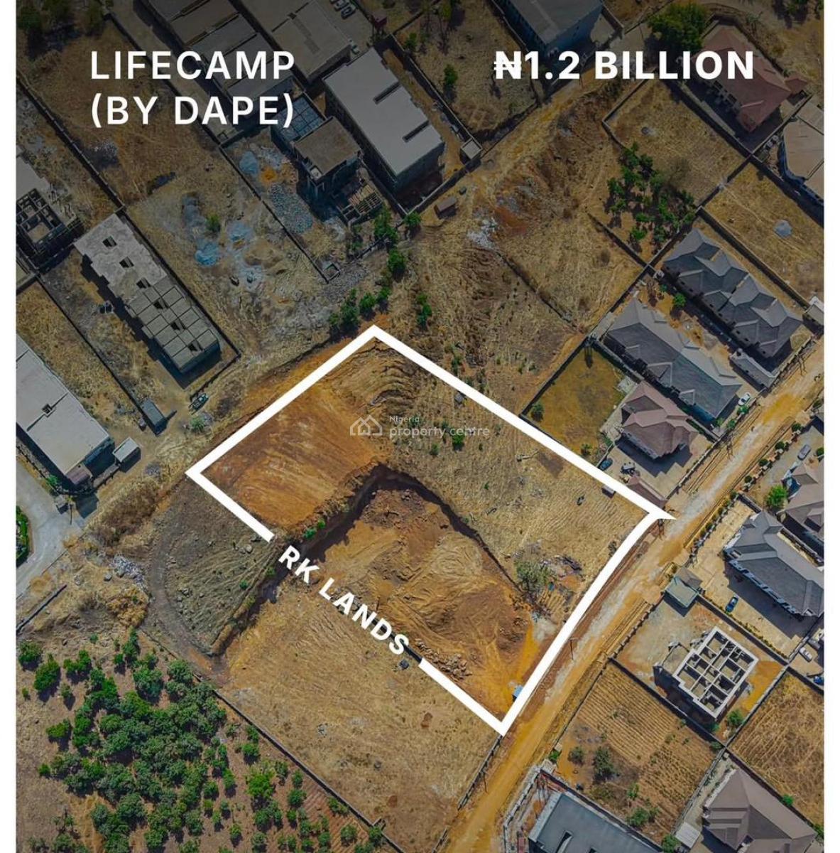 Prime 8,500sqm Residential Development Land with R of O, Dape, Abuja, Residential Land for Sale