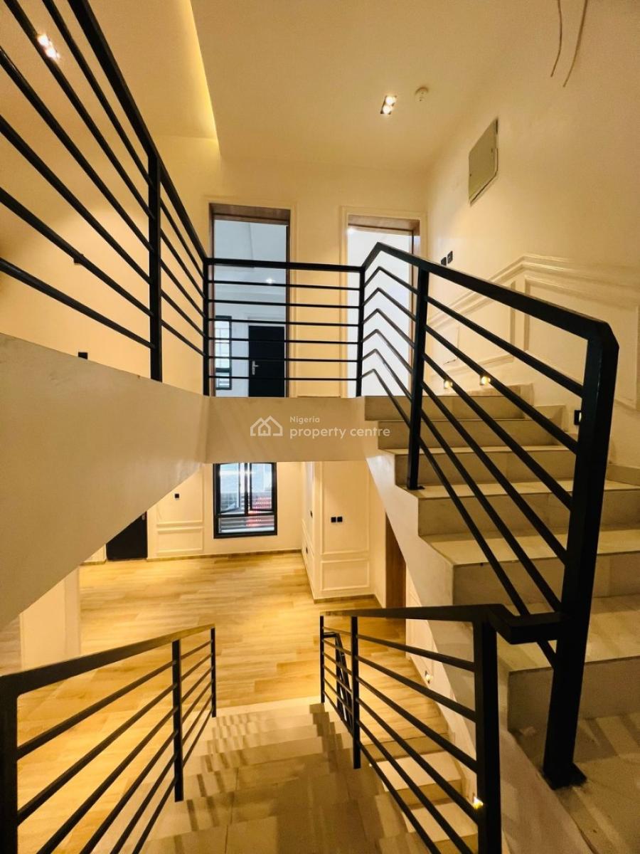 Exquisite 4 Bedrooms Terrace with Bq, Lekki Phase 1, Lekki, Lagos, Terraced Duplex for Rent