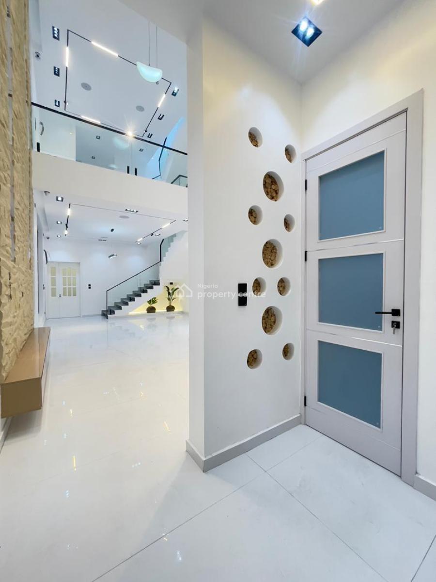 Exquisite 5 Bedroom Duplex with a Bq, Cinema,  Pool and Gym, Osapa, Lekki, Lagos, Detached Duplex for Sale