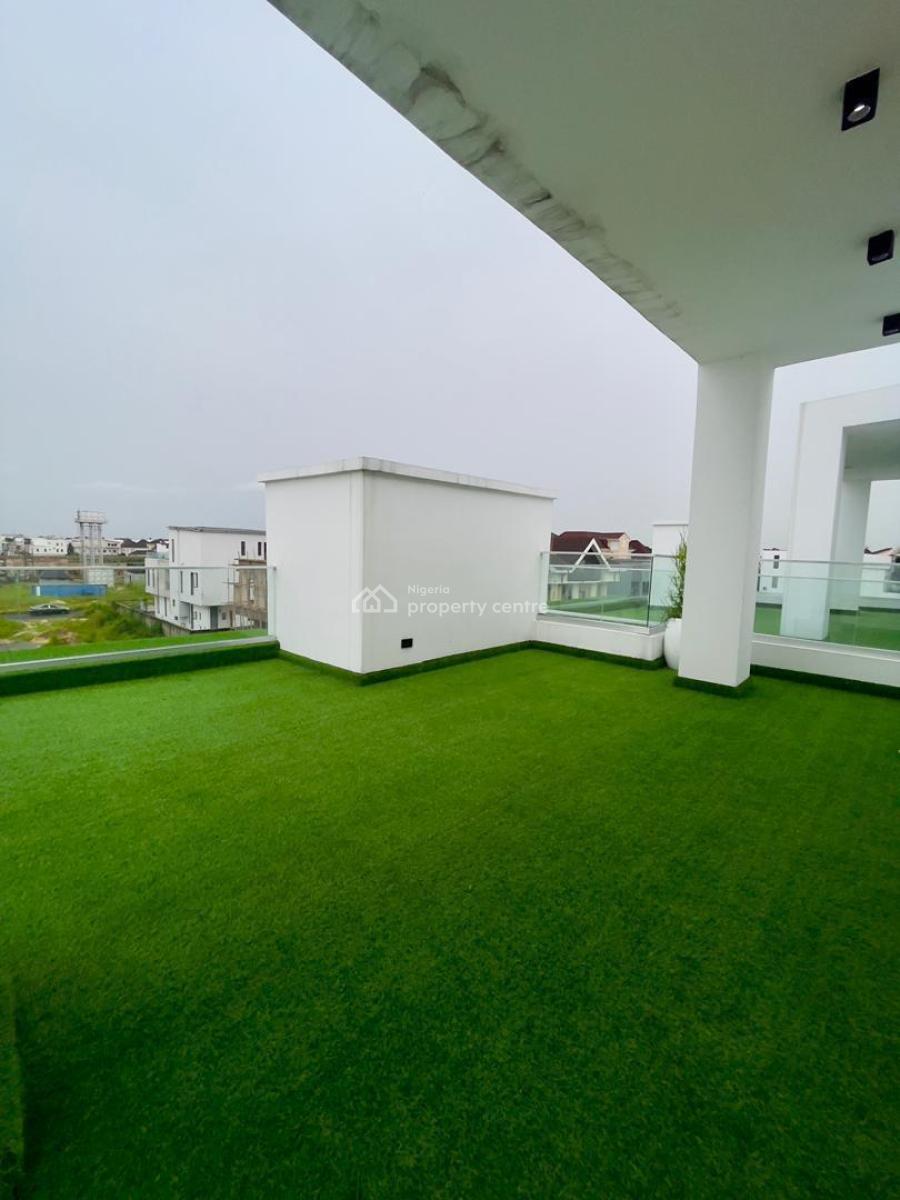 Exquisite 5 Bedroom Duplex with a Bq, Cinema,  Pool and Gym, Osapa, Lekki, Lagos, Detached Duplex for Sale